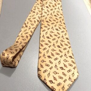 Salvatore Ferragamo Tie/ Yellow